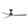 FARO 34372WT - Ventilatore da soffitto MARINE M Ø 125 cm marrone/nero IP44 Wi-Fi Tuya + telecomando