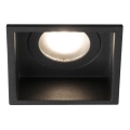 FARO 40117 - Plafoniera da incasso per bagno HYDE 1xGU10/8W/230V IP44