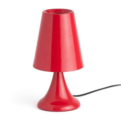 FARO 54005 - Lampada da tavolo SIRA 1xE14/20W/230V rosso