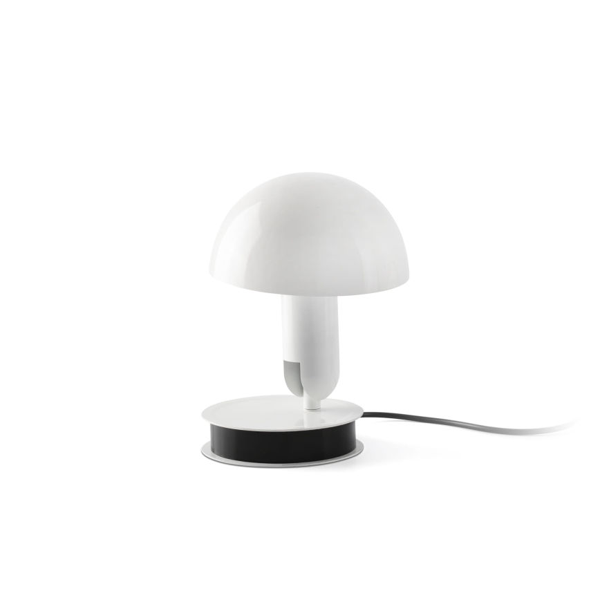 FARO 56101 - Lampada da tavolo con morsetto 2in1 BELA 1xE27/15W/230V bianco