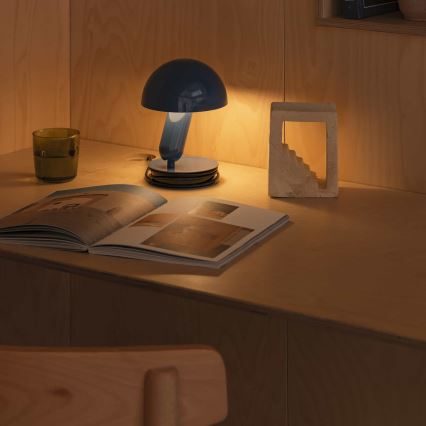 FARO 56102 - Lampada da tavolo con morsetto 2in1 BELA 1xE27/15W/230V blu