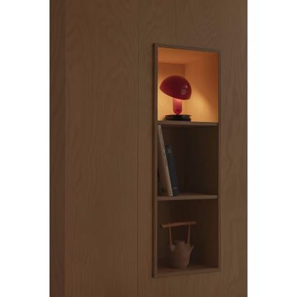 FARO 56103 - Lampada da tavolo con morsetto 2in1 BELA 1xE27/15W/230V rosso
