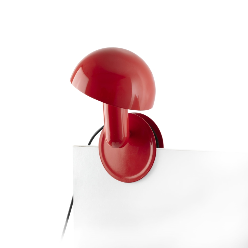 FARO 56103 - Lampada da tavolo con morsetto 2in1 BELA 1xE27/15W/230V rosso