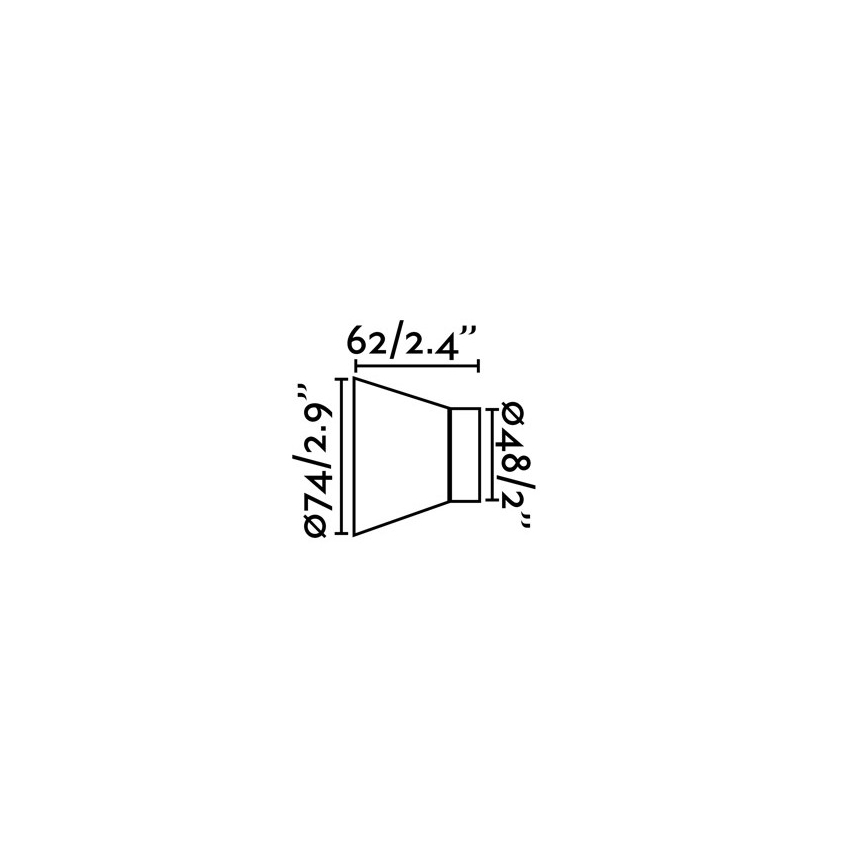 Faro 62300 - Applique KERA 1xE27/15W/230V