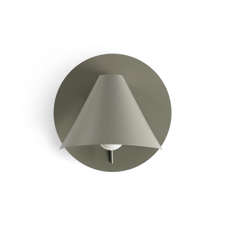 FARO 62356 - Faretto da parete orientabile NOON 1xE27/15W/230V verde