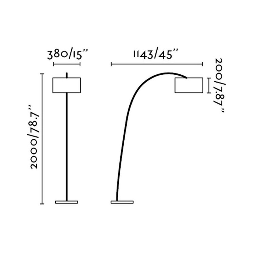 Faro 68462 - Lampada da terra PAPUA 1xE27/60W/230V