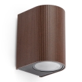 FARO 70324 - Applique da esterno ESTELA 1xGU10/5W/230V IP65 marrone