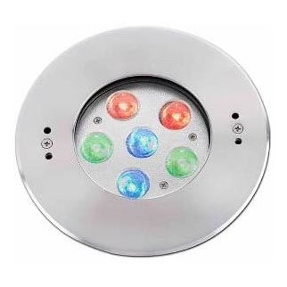 FARO 70456 - Lampada da incasso LED RGB per esterno EDEL LED/18W/24V IP68