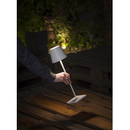 FARO 70775 - Lampada da tavolo LED da esterno con funzione Touch TOC LED/2,2W/3,7V/230V IP54