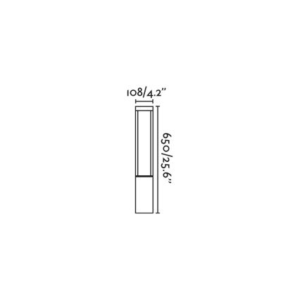 FARO 70842 - Lampada LED da esterno AGRA LED/9W/230V IP55 antracite