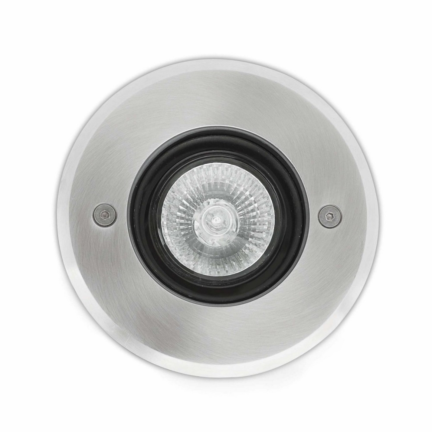 FARO 71489N - Lampada segnapasso da esterno TECNO-6  1xGU10/50W/230V IK08 IP67