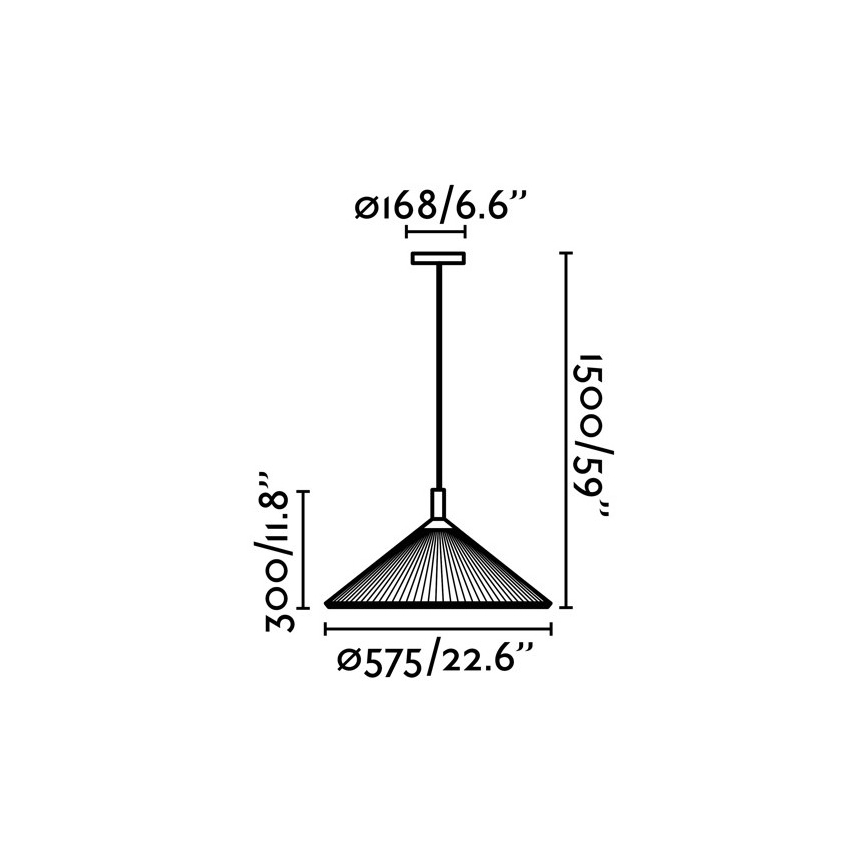 Faro 71568 - Lampadario a sospensione con filo HUE 1xE27/20W/230V IP44
