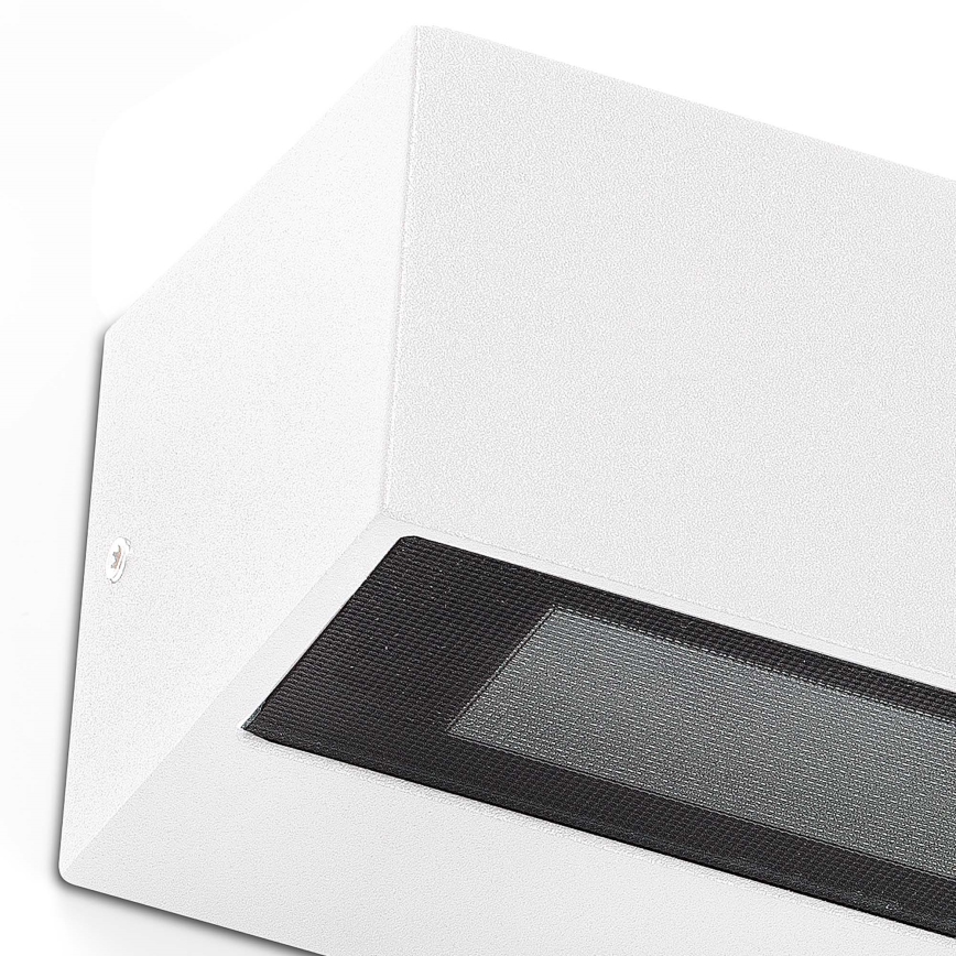 FARO 71903 - Applique da esterno LED DORO 2xLED/10W/230V IP65 bianca