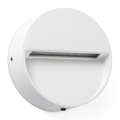 FARO 71961 - Lampada LED per scale DUNE LED/3W/230V 2200/2700/3200/4000K IP65 bianca rotonda