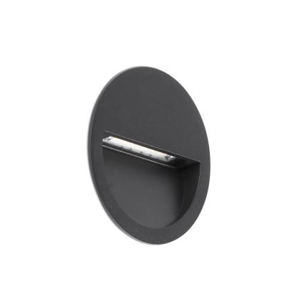 FARO 71969 - Lampada da incasso a LED POMA LED/3W/230V 2200/2700/3200/4000K IP65 antracite
