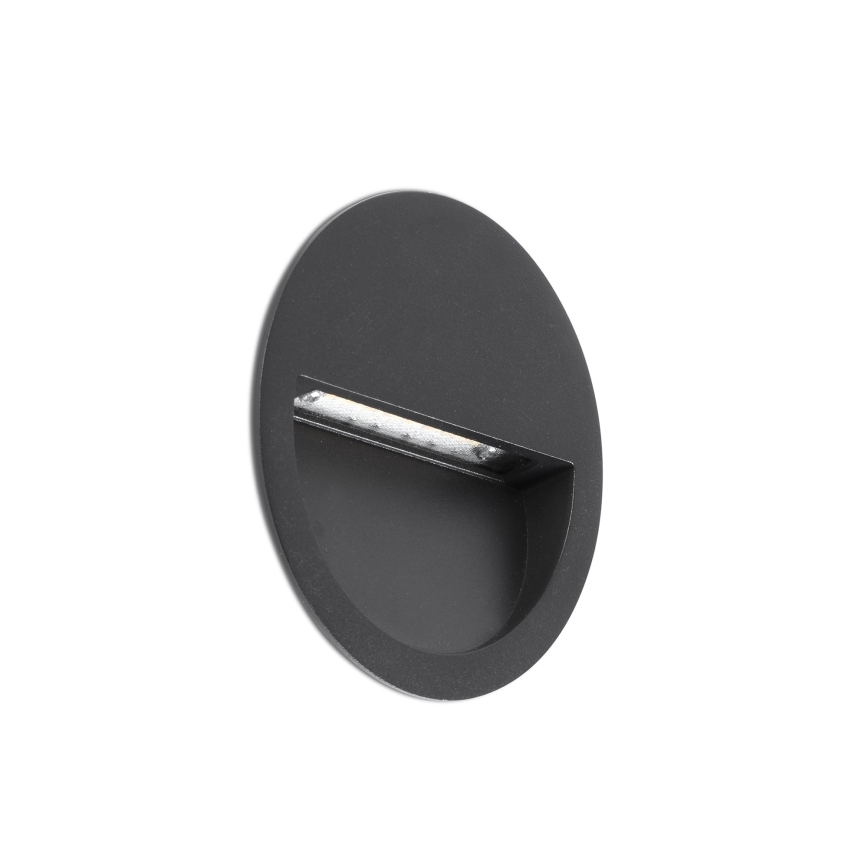 FARO 71969 - Lampada da incasso a LED POMA LED/3W/230V 2200/2700/3200/4000K IP65 antracite