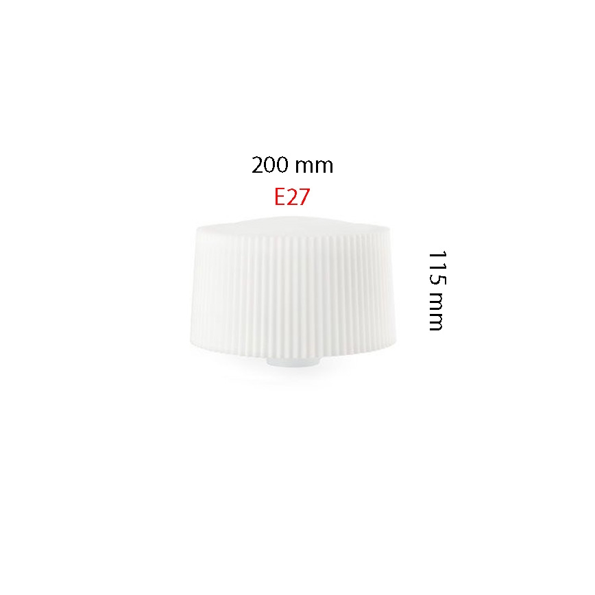 FARO 74429 - Paralume MUFFIN E27/230V diametro 20 cm