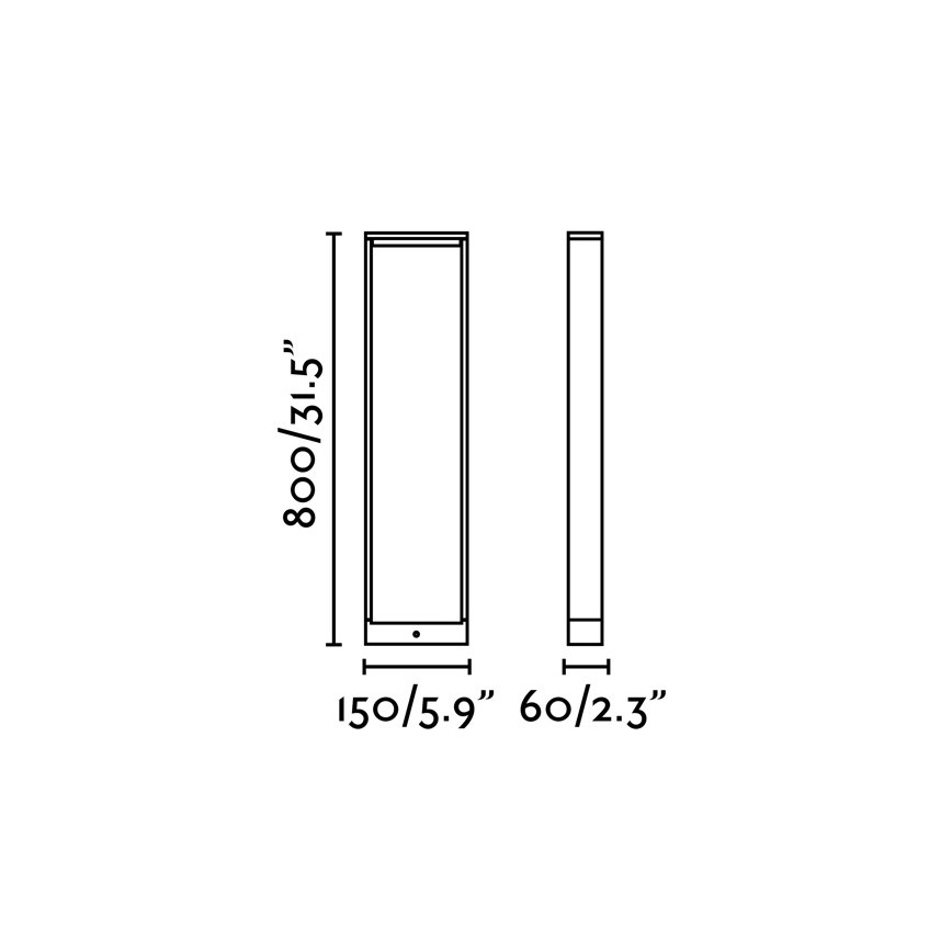 FARO 74452 - Lampada LED da esterno ALP LED/6W/230V IP54
