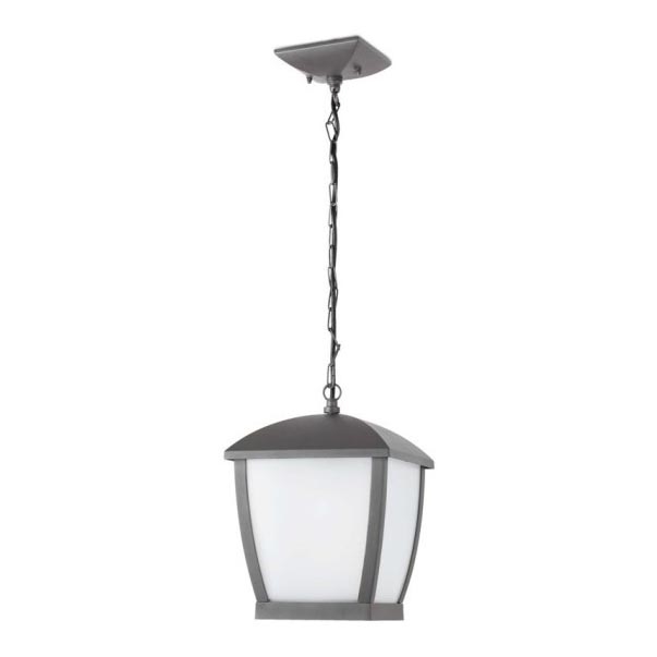 FARO 75002 - Lampadario da esterno a sospensione con catena WILMA 1xE27/100W/230V IP44