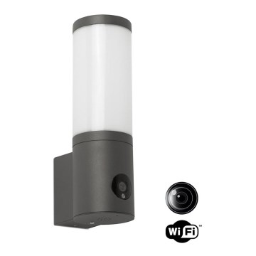 FARO 75701 - Applique a LED da esterno con telecamera ORWEL LED/9W/230V IP54