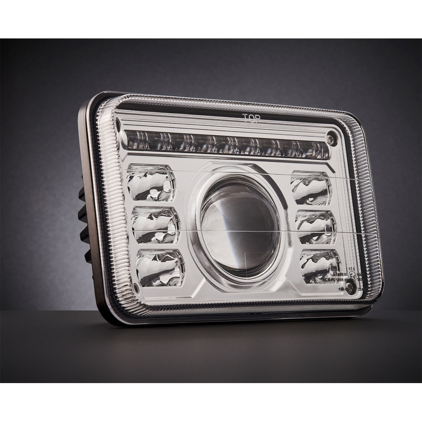 Faro anteriore LED per trattore LED/69W/10-30V IP69 5700K rettangolare