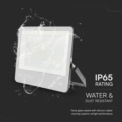 Faro LED/300W/230V 4000K IP65 nero