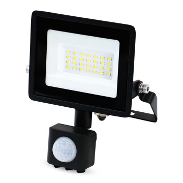 Faro LED con sensore di movimento e crepuscolare da collegare alla presa LED/20W/230V IP44