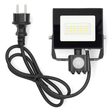Faro LED con sensore LED/20W/230V 4000K IP44