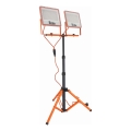 Faro LED con stativo 2xLED/100W/230V 4500K IP65 arancione