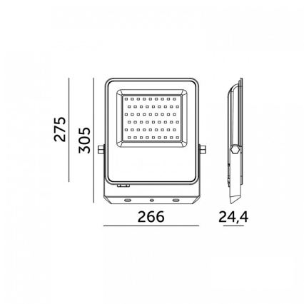 Faro LED ULSAN 150W 230V 4000K IP65