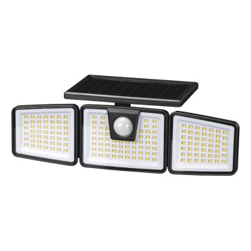 Faro solare LED con sensore LED/6,5W/3,7V 1200 mAh IP44