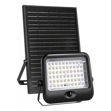 Faro solare LED con sensore MHCS LED/35W/3,2V 3000/4000/6500K IP65 15000 mAh + telecomando