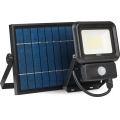 Faro solare LED da esterno con sensore LED/20W/3,7V 6500K IP65 4400 mAh