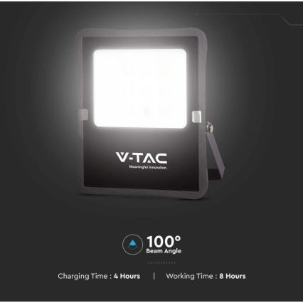 Faro solare LED da esterno LED/6W/3,2V 6400K IP65 4000 mAh + telecomando