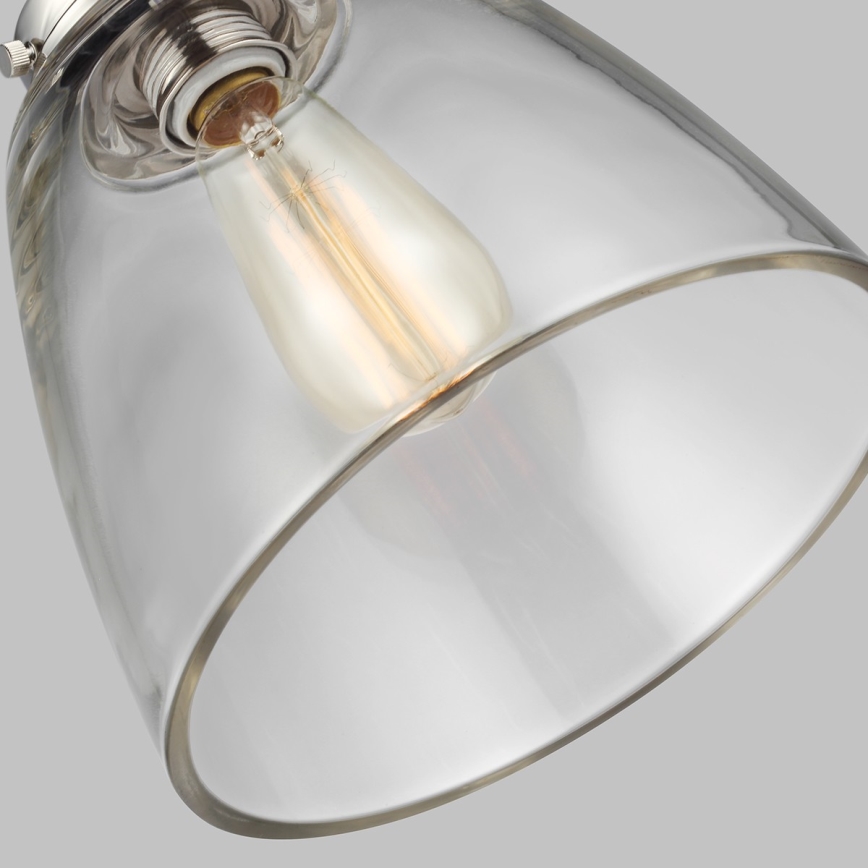 Feiss - Lampadario a sospensione con filo BASKIN 1xE27/60W/230V cromo lucido