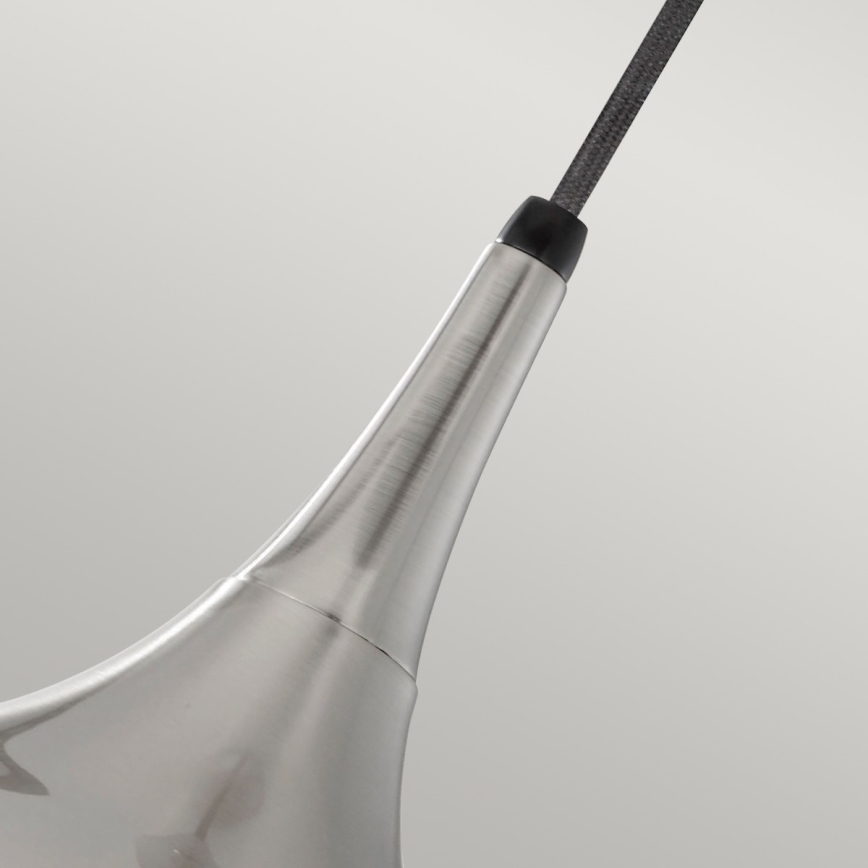 Feiss - Lampadario a sospensione con filo BESO 1xE27/60W/230V cromo lucido