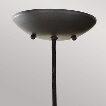 Feiss - Lampadario a sospensione BESO 1xE27/60W/230V Ø 17,9 cm nero/rame