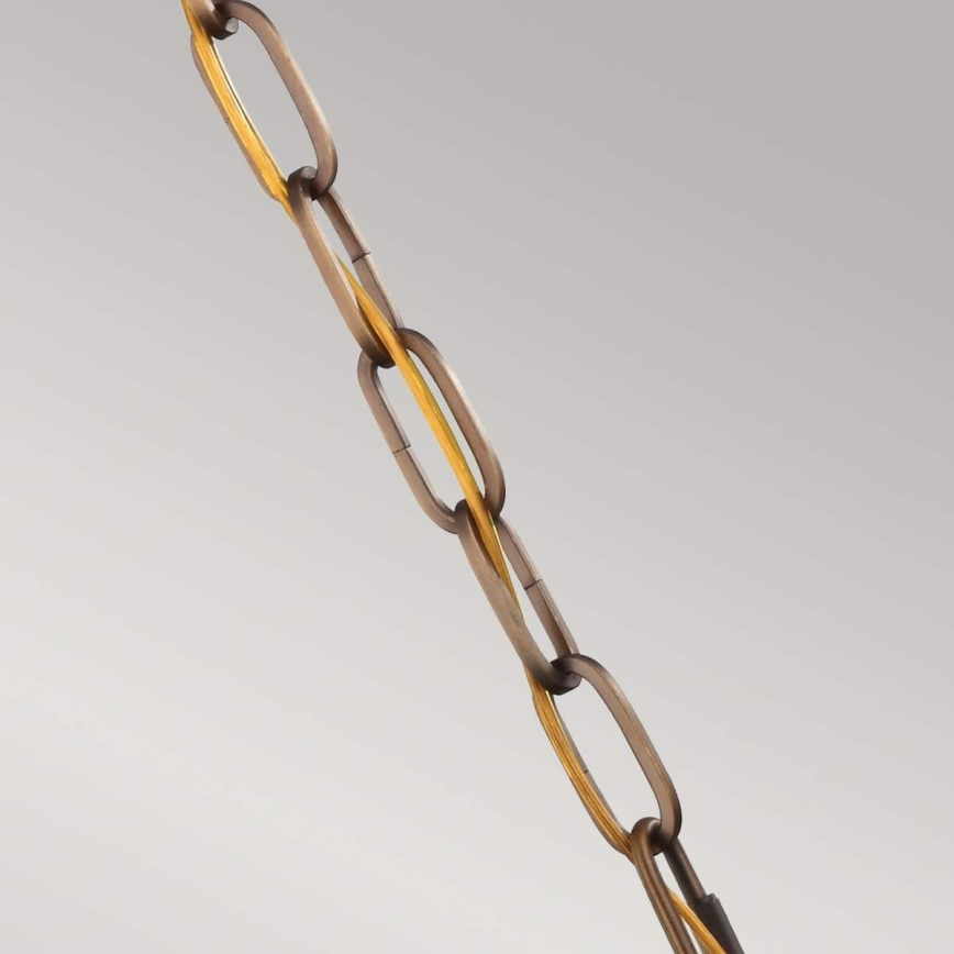 Feiss - Lampadario a sospensione con catena CADENCE 1xE27/75W/230V