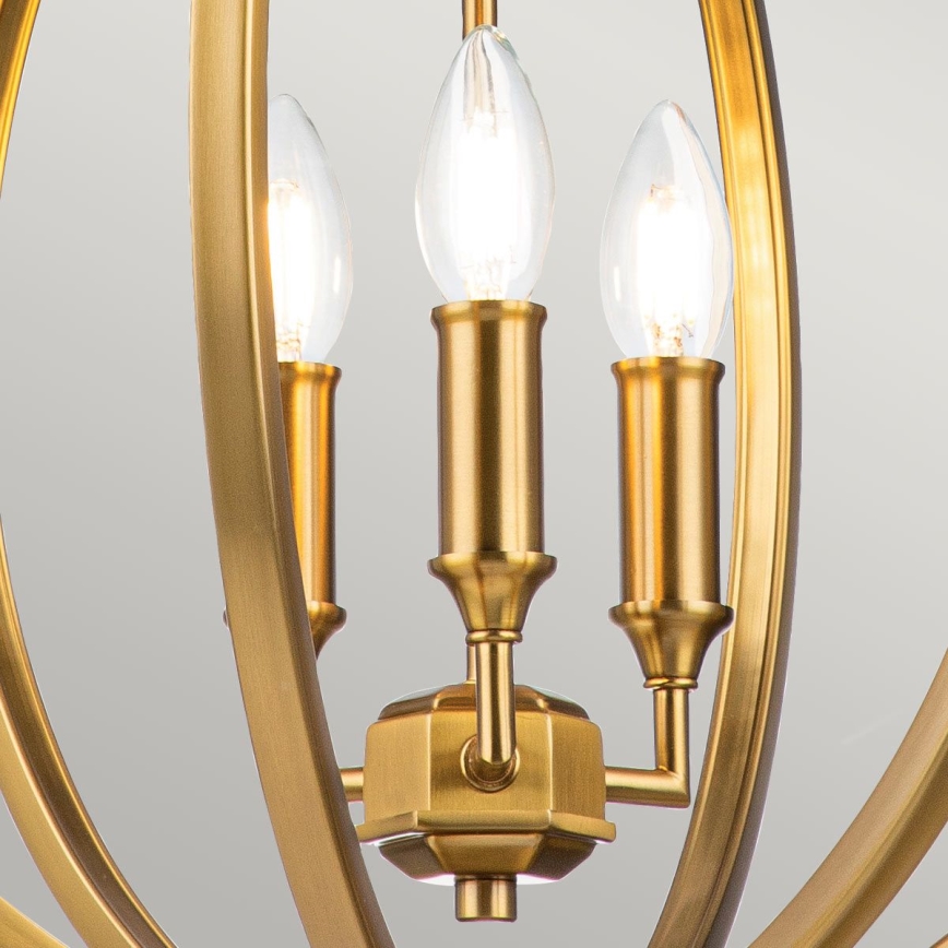 Feiss - Lampadario a sospensione con catena CORINNE 3xE14/60W/230V