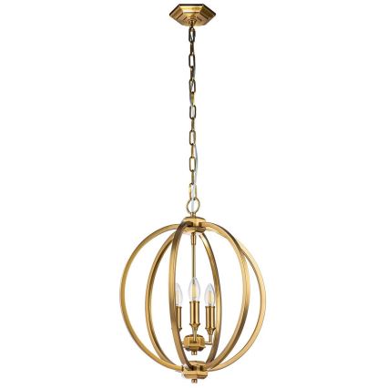 Feiss - Lampadario a sospensione con catena CORINNE 3xE14/60W/230V
