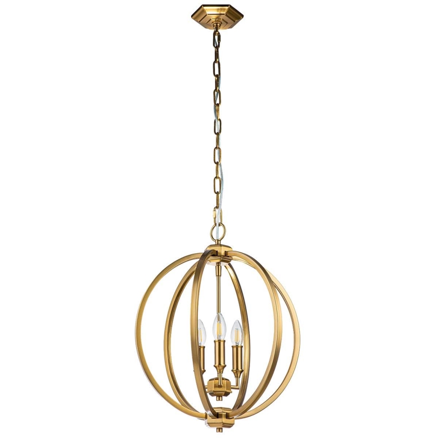 Feiss - Lampadario a sospensione con catena CORINNE 3xE14/60W/230V