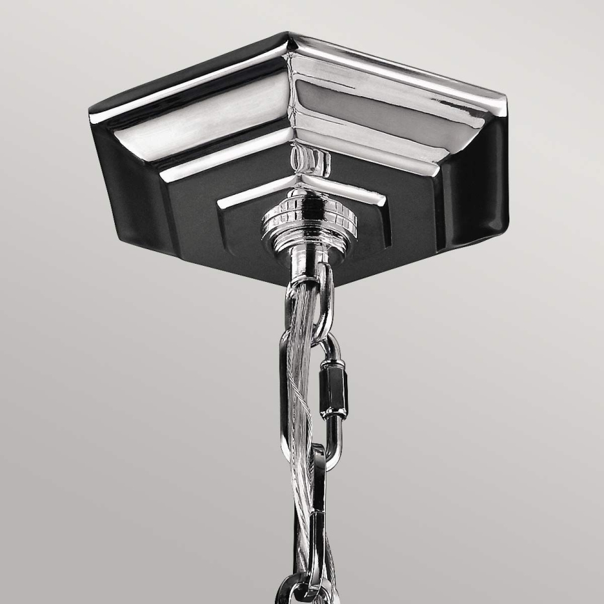 Feiss - Lampadario a sospensione con catena CORINNE 3xE14/60W/230V