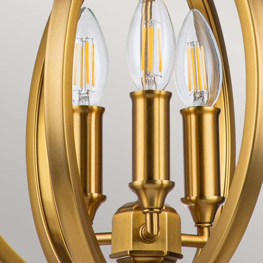 Feiss - Lampadario a sospensione con catena CORINNE 3xE14/60W/230V