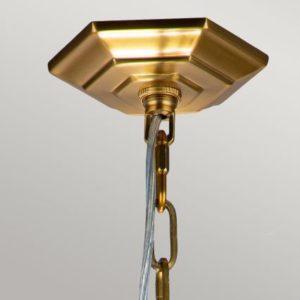 Feiss - Lampadario a sospensione con catena CORINNE 3xE14/60W/230V
