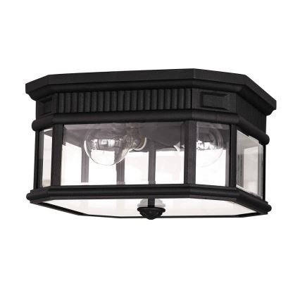 Feiss - Plafoniera da esterno COTSWOLD LANE 2xE27/60W/230V IP44