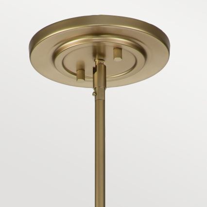 Feiss - Lampadario con asta FUSION 3xE27/40W/230V dorato