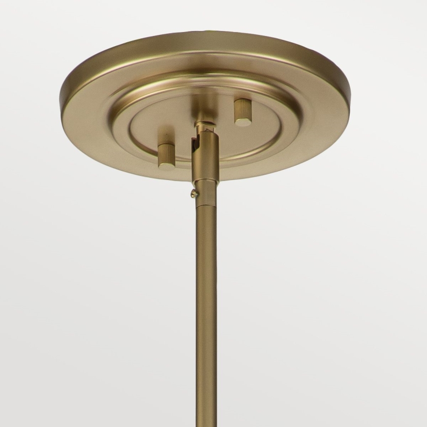 Feiss - Lampadario con asta FUSION 3xE27/40W/230V dorato