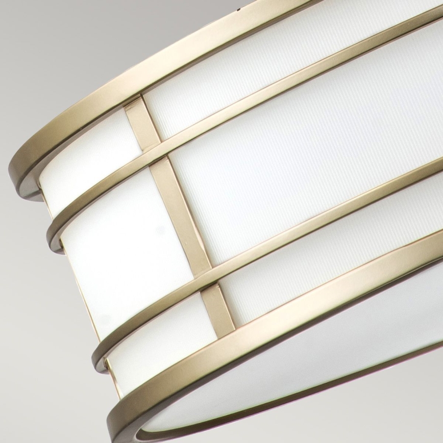 Feiss - Lampadario con asta FUSION 3xE27/40W/230V dorato