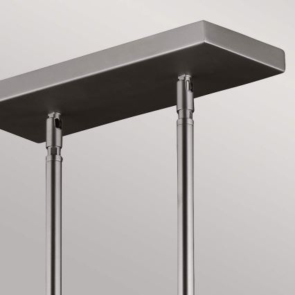 Feiss - Lampadario a sospensione con supporto rigido HOBSON 3xE27/60W/230V
