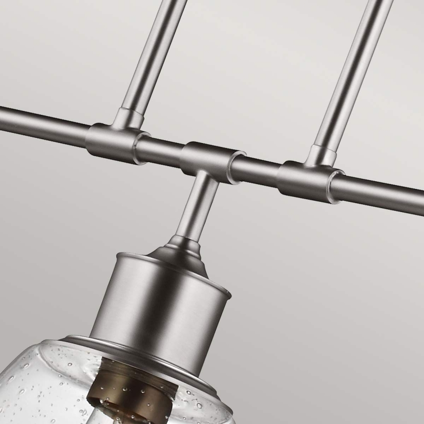 Feiss - Lampadario a sospensione con supporto rigido HOBSON 3xE27/60W/230V